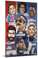 Ted Lasso - Character Grid-Trends International-Mounted Poster