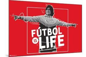 Ted Lasso - Futbol is Life-Trends International-Mounted Poster