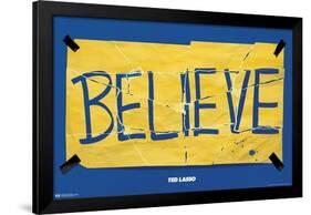 Ted Lasso - Torn Believe-Trends International-Framed Poster