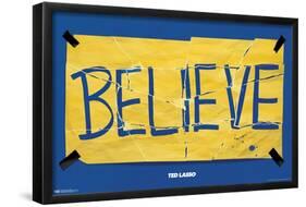 Ted Lasso - Torn Believe-Trends International-Framed Poster