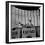 Ted Mack Hosting the TV Program "Amateur Hour"-Cornell Capa-Framed Premium Photographic Print