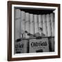 Ted Mack Hosting the TV Program "Amateur Hour"-Cornell Capa-Framed Premium Photographic Print