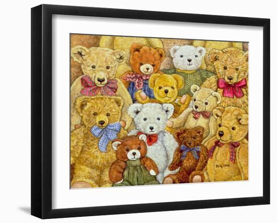 Ted-Patch, 1995-Ditz-Framed Giclee Print