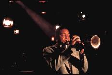 Trumpeter Wynton Marsalis Playing at the Village Vanguard Jazz Club-Ted Thai-Framed Photographic Print