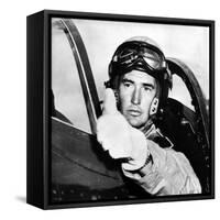 Ted Williams, American Baseball Player and Marine Corps Pilot, 1952. Csu Archives-null-Framed Stretched Canvas
