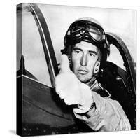 Ted Williams, American Baseball Player and Marine Corps Pilot, 1952. Csu Archives-null-Stretched Canvas