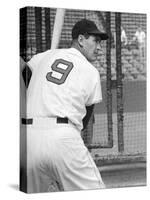 Ted Williams During Batting Practice-Ralph Morse-Stretched Canvas