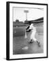 Ted Williams Taking a Swing During Batting Practice-Ralph Morse-Framed Premium Photographic Print