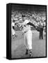 Ted Williams Throwing Baseball-Ralph Morse-Framed Stretched Canvas