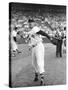 Ted Williams Throwing Baseball-Ralph Morse-Stretched Canvas