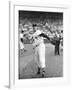 Ted Williams Throwing Baseball-Ralph Morse-Framed Premium Photographic Print