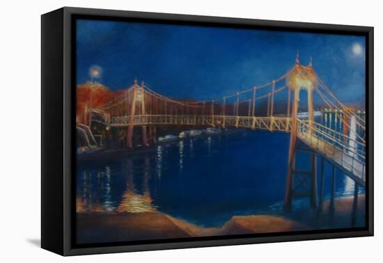 Teddington Lock, 2005 Moonlight-Lee Campbell-Framed Stretched Canvas