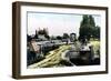 Teddington Lock, Richmond, London, 1926-null-Framed Giclee Print