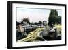 Teddington Lock, Richmond, London, 1926-null-Framed Giclee Print