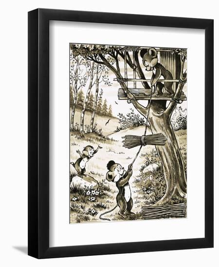 Teddy and Cuddly-Bert Felstead-Framed Premium Giclee Print