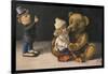 Teddy and Two Dolls-null-Framed Photographic Print