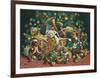 Teddy Bear Christmas-Janet Kruskamp-Framed Art Print