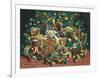 Teddy Bear Christmas-Janet Kruskamp-Framed Art Print