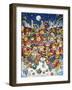 Teddy Bear Christmas-Bill Bell-Framed Giclee Print