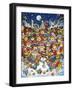 Teddy Bear Christmas-Bill Bell-Framed Giclee Print