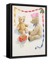 Teddy Bear's Parcel-Lavinia Hamer-Framed Stretched Canvas