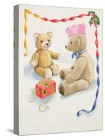 Teddy Bear's Parcel-Lavinia Hamer-Stretched Canvas