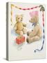 Teddy Bear's Parcel-Lavinia Hamer-Stretched Canvas