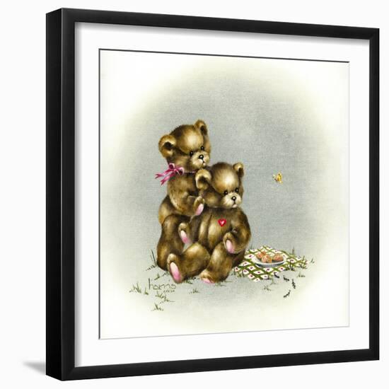 Teddy Bear's Picnic I-Peggy Harris-Framed Giclee Print