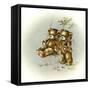 Teddy Bear's Picnic II-Peggy Harris-Framed Stretched Canvas