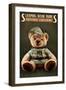 Teddy Bear - Sleeping Bear Dunes National Seashore, Michigan-Lantern Press-Framed Art Print