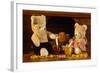 Teddy Bear with Honey and Jam-null-Framed Photographic Print