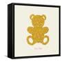 Teddy Bear-Lola Bryant-Framed Stretched Canvas