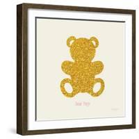 Teddy Bear-Lola Bryant-Framed Art Print