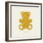 Teddy Bear-Lola Bryant-Framed Art Print