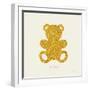 Teddy Bear-Lola Bryant-Framed Art Print