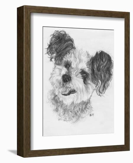 Teddy Bear-Barbara Keith-Framed Giclee Print