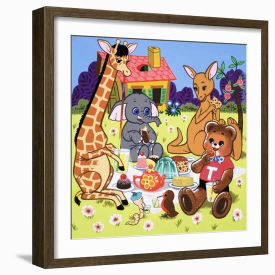 Teddy Bear-Francis Phillipps-Framed Giclee Print