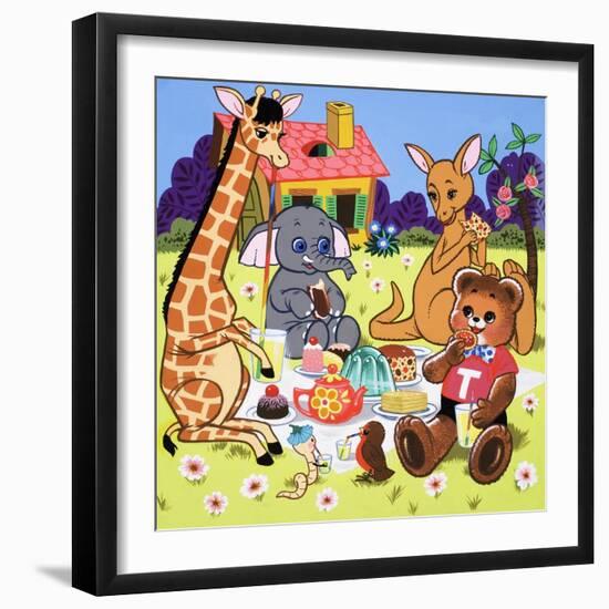 Teddy Bear-Francis Phillipps-Framed Giclee Print