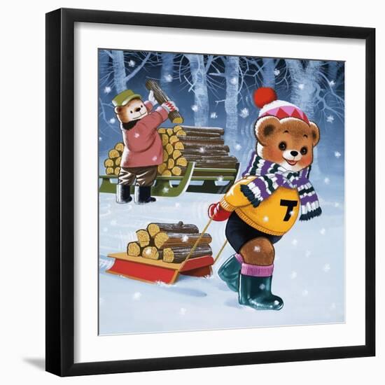 Teddy Bear-Francis Phillipps-Framed Premium Giclee Print