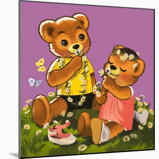 Teddy Bear-Francis Phillipps-Mounted Giclee Print