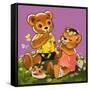 Teddy Bear-Francis Phillipps-Framed Stretched Canvas