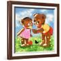 Teddy Bear-Francis Phillipps-Framed Giclee Print