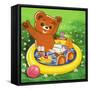 Teddy Bear-Francis Phillipps-Framed Stretched Canvas