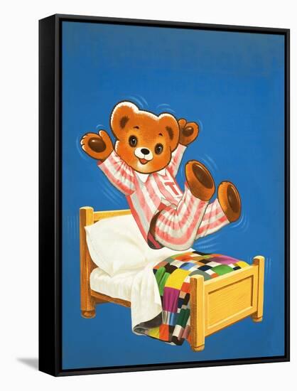 Teddy Bear-Francis Phillipps-Framed Stretched Canvas