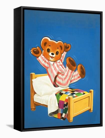 Teddy Bear-Francis Phillipps-Framed Stretched Canvas