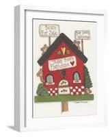 Teddy Bears Playhouse-Debbie McMaster-Framed Giclee Print