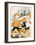 Teddy Bears with Young Girl-null-Framed Giclee Print