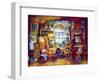 Teddy Bears-Bill Bell-Framed Giclee Print