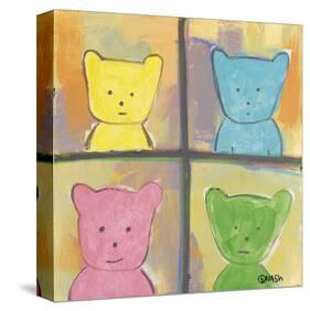 Teddy can never decide which season he is-Brian Nash-Stretched Canvas