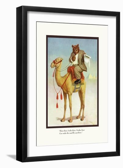 Teddy Roosevelt's Bears: A Yankee Bear-R.k. Culver-Framed Art Print